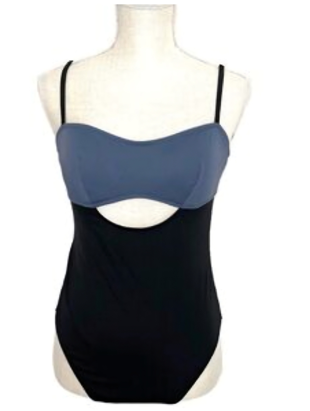 Adore Me | Blue Back Cutout One-piece Swimsuit